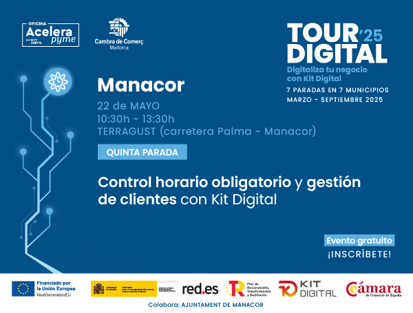 Control horario obligatorio y gestión de clientes